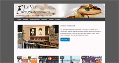 Desktop Screenshot of levardesgastronomes.com